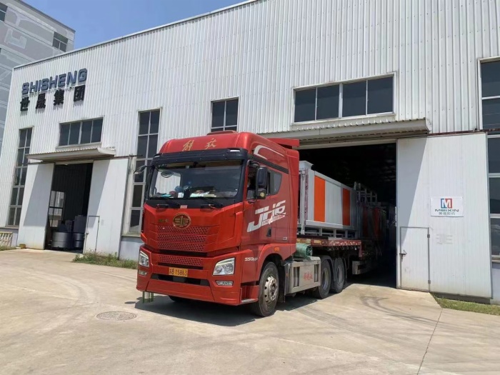 世晟达克罗涂覆生产线如期交货